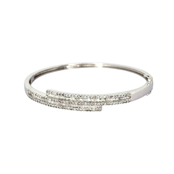 375WG Diamond Bangle
